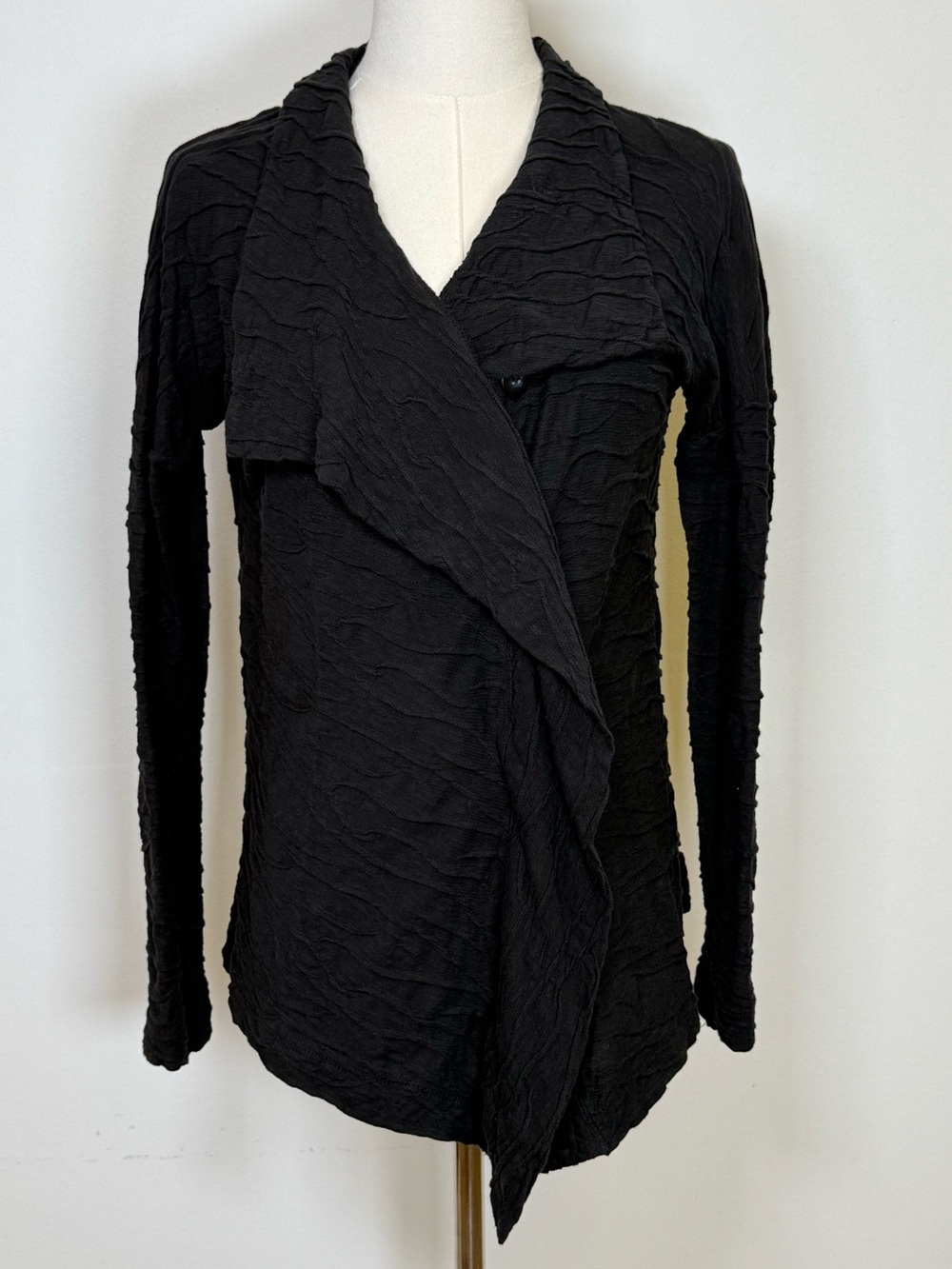 Toad & Co Horny Toad ‘Samba Wave’ Textured Wrap Cardigan Women’s Size Xs